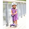image:imageMicro Kickboard  Mini 3in1 Deluxe Toddler Scooter for Ages 15  RideOn with Removable Parent Push Bar  3 Wheel LeantoSteer Design  Adjustable T Bar  Smooth Ride PU Wheels  Swiss DesignPurple