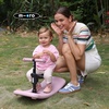 image:imageMicro Kickboard  Mini Rock amp Go LED 6in1 Toddler Scooter amp Rocker for Ages 16  Convertible RideOn Rocker amp Scooter  MotionActivated PU LED Wheels  Adjustable TBar  Swiss DesignDusty Rose