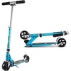 image:imageMicro Kickboard  Rocket Foldable Scooter for Ages 8  Riders up to 220 lbs  2 Wheel  ExtraWide 120 mm PU Wheels  Adjustable T Bar  Compact for Travel amp Storage  Swiss DesignBlue