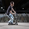 image:imageMicro Kickboard  Rocket Foldable Scooter for Ages 8  Riders up to 220 lbs  2 Wheel  ExtraWide 120 mm PU Wheels  Adjustable T Bar  Compact for Travel amp Storage  Swiss DesignBlack