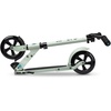 image:imageMicro Kickboard  Speed Deluxe Foldable Scooter for Teens amp Adults  Riders up to 220 lbs  2 Wheel  180 mm PU Wheels  Adjustable ChopperStyle Handlebar  Smooth Quiet Ride  Swiss DesignClay