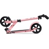 image:imageMicro Kickboard  Speed Deluxe Foldable Scooter for Teens amp Adults  Riders up to 220 lbs  2 Wheel  180 mm PU Wheels  Adjustable ChopperStyle Handlebar  Smooth Quiet Ride  Swiss DesignNeon Rose