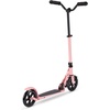 image:imageMicro Kickboard  Speed Deluxe Foldable Scooter for Teens amp Adults  Riders up to 220 lbs  2 Wheel  180 mm PU Wheels  Adjustable ChopperStyle Handlebar  Smooth Quiet Ride  Swiss DesignNeon Rose