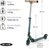 image:imageMicro Kickboard  Sprite ECO LED Scooter  2 LED Wheels  FoldtoCarry  Lightweight SwissDesigned  Made from Recycled Materials  Children and Teens Ages 6 