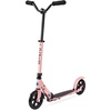 image:imageMicro Kickboard  Speed Deluxe Foldable Scooter for Teens amp Adults  Riders up to 220 lbs  2 Wheel  180 mm PU Wheels  Adjustable ChopperStyle Handlebar  Smooth Quiet Ride  Swiss DesignNeon Rose