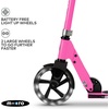 image:imageMicro Kickboard  Cruiser LED Kids Scooter for Ages 612  2 Wheel  Foldable with Kickstand  Adjustable Handlebar  MotionActivated PU LED Wheels  Swiss DesignPink