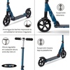 image:imageMicro Suspension  Shock Absorbing Scooter Front and Rear  200 mm PU Wheels Smooth Glide Without Effort  Foldable and Durable Scooter  Stylish Design  Youth and Adults