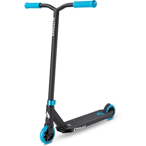 image:imageChilli Base  Quality Freestyle Extreme Intermediate and Beginner Stunt Scooter for Ages 6 110 mm Wheels HIC Compression SystemBlackBlue